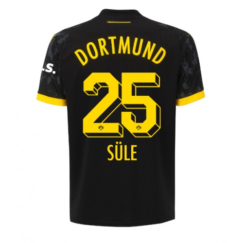 Pánský Fotbalový dres Borussia Dortmund Niklas Sule #25 2023-24 Venkovní Krátký Rukáv